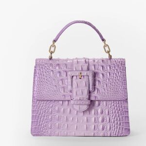NWT Brahmin Lavender Melbourn Satchel